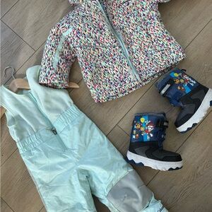 Columbia Snow Jacket and Snow suit Set Size 3
